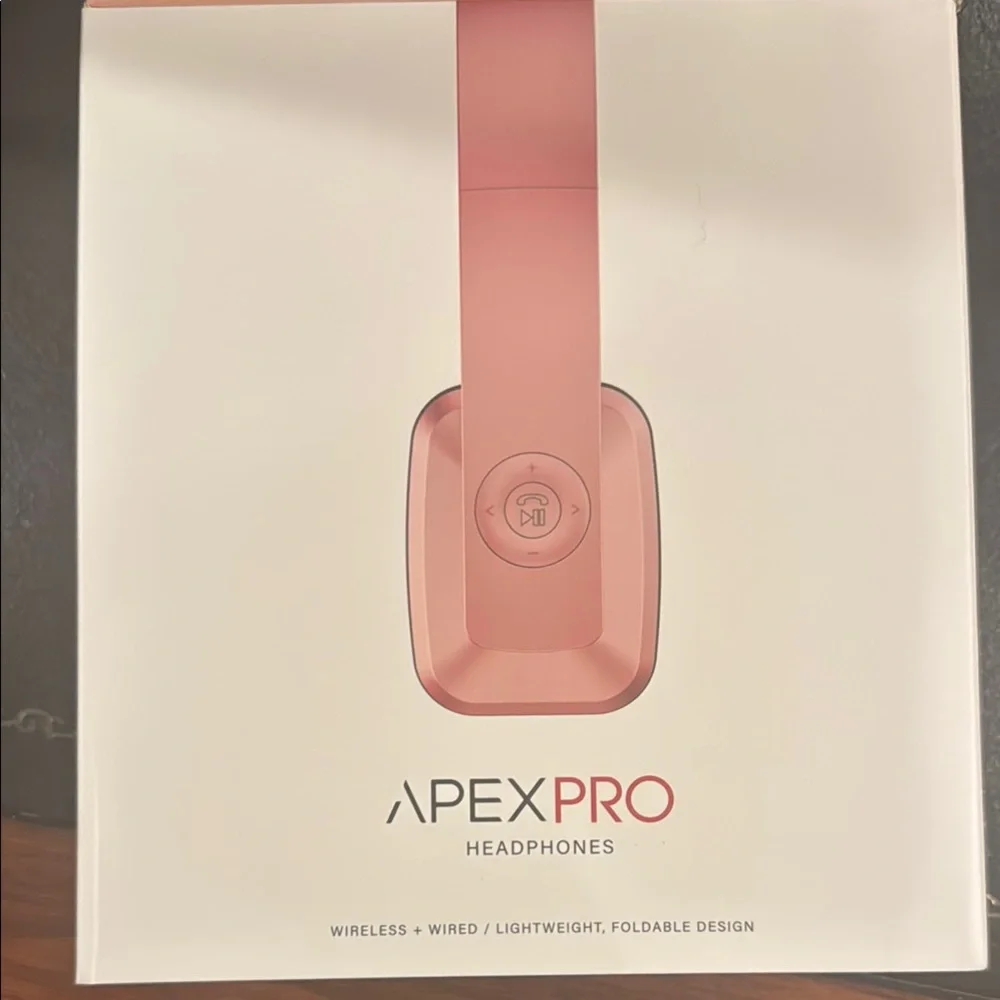 Apex Pink Bluetooth Headset with Premium Sound